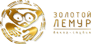 logo gold lemur
